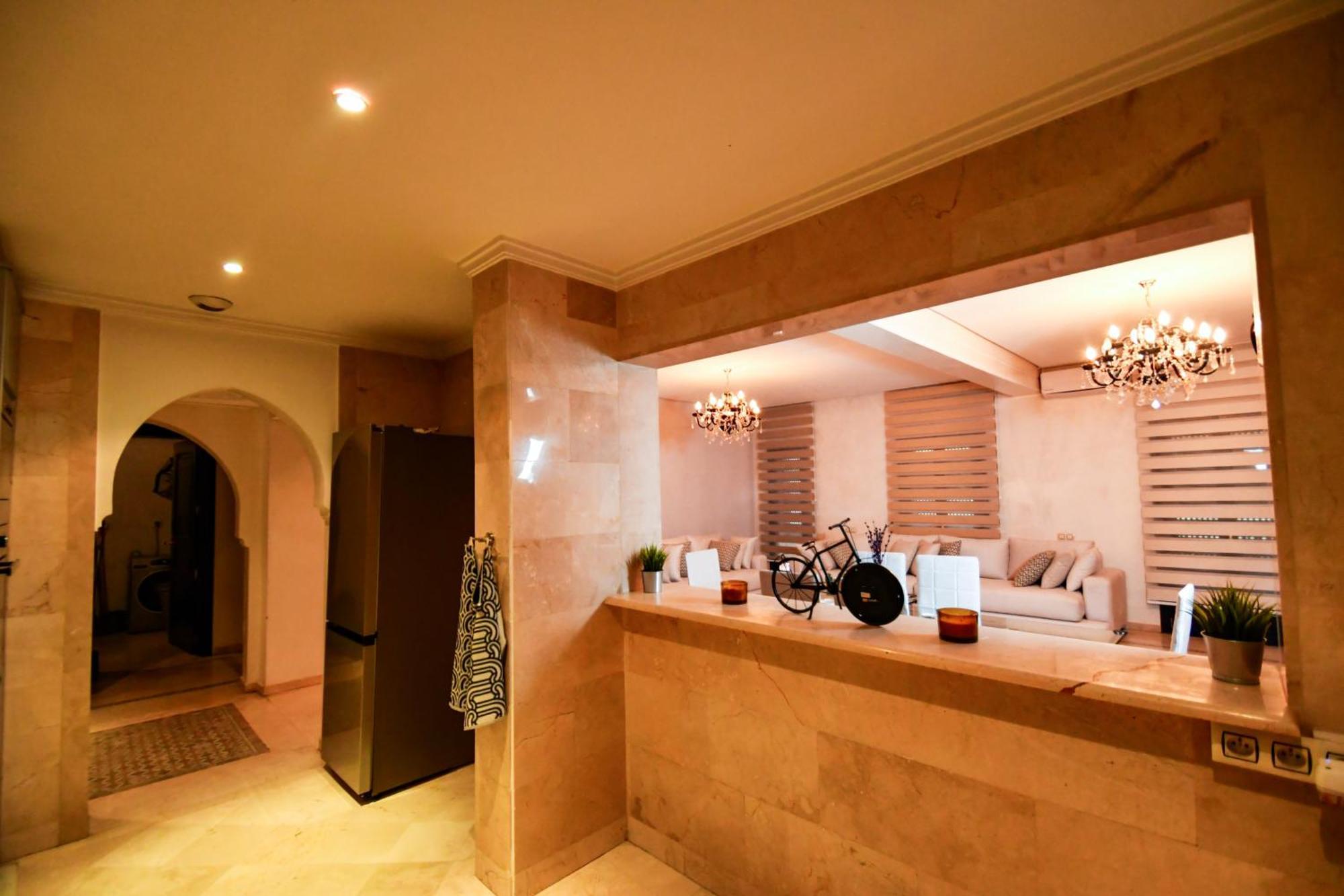 Appartement Haut Standing Gueliz Plaza Марракеш Экстерьер фото