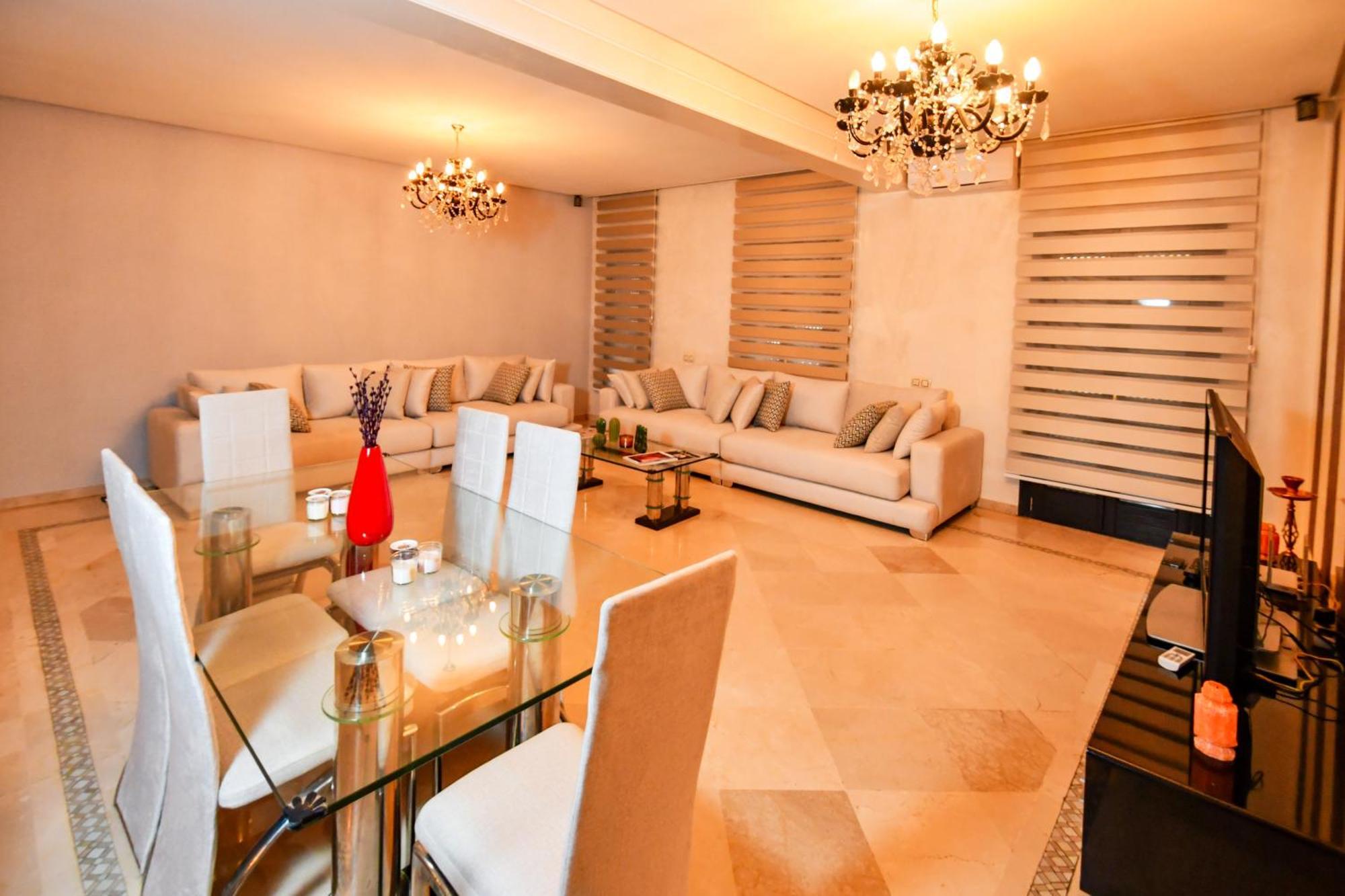 Appartement Haut Standing Gueliz Plaza Марракеш Экстерьер фото