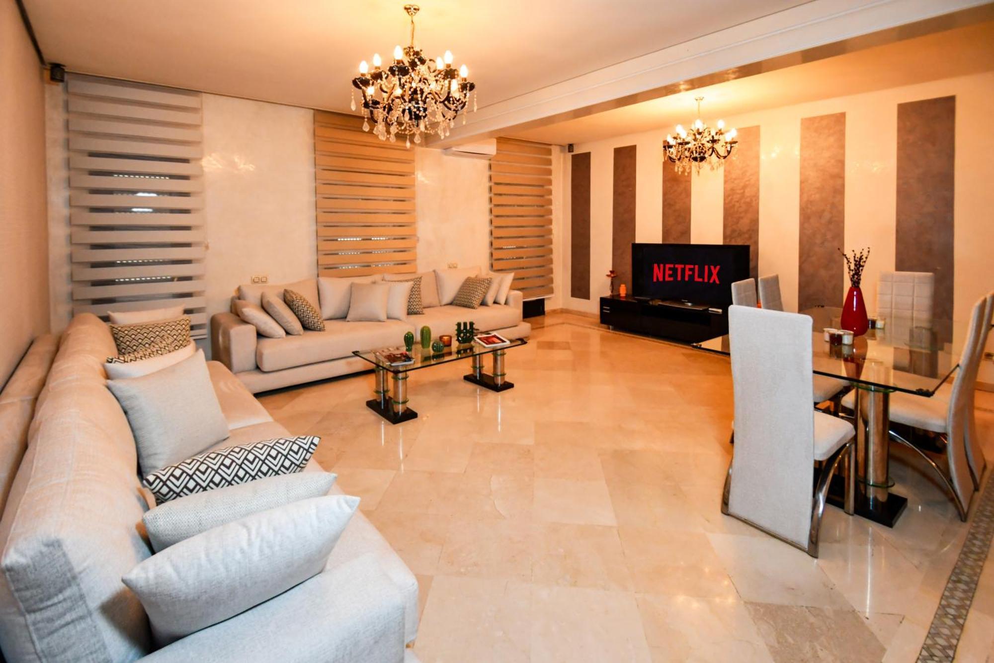Appartement Haut Standing Gueliz Plaza Марракеш Экстерьер фото